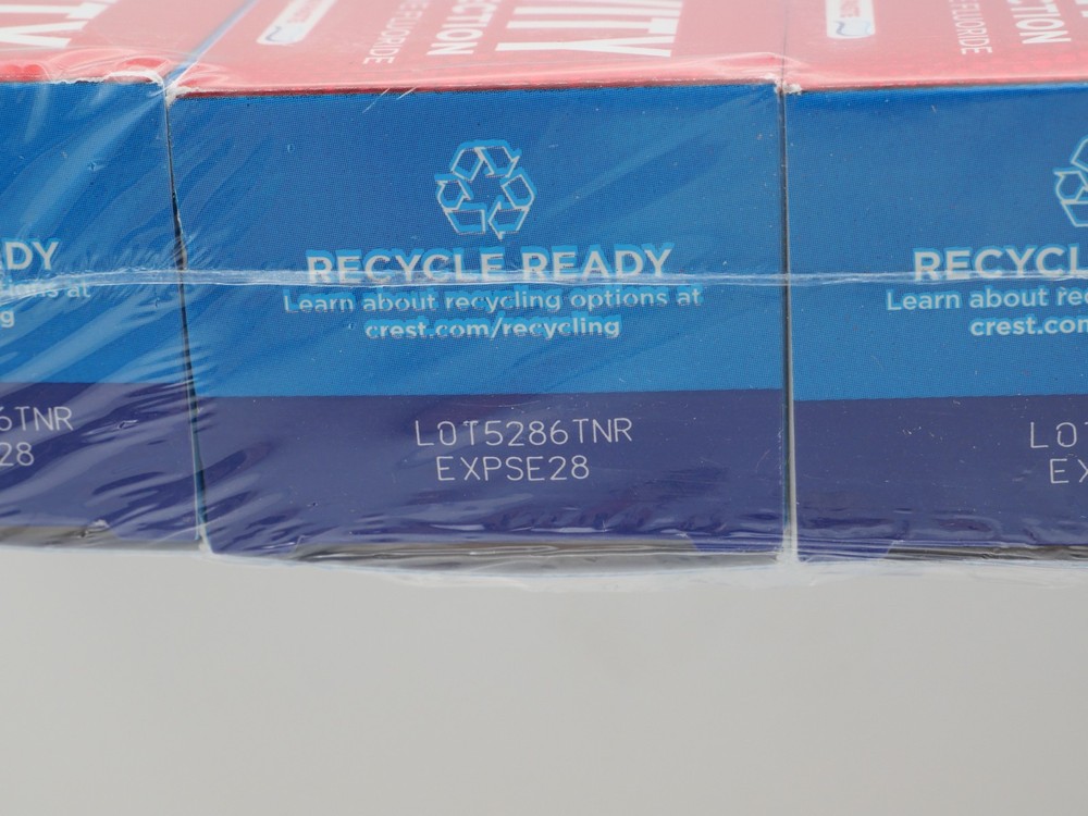 Crest Cavity Protection Toothpaste Regular Paste 8.2 oz – Pack of 4