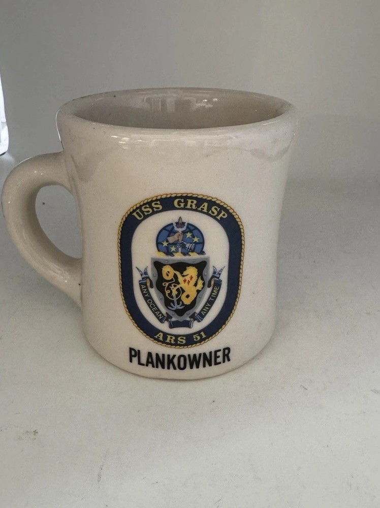 USS Grasp Plankowners (ARS-51) Coffee Mug