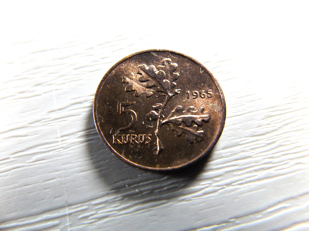 TURKY 1965 5 Kurus