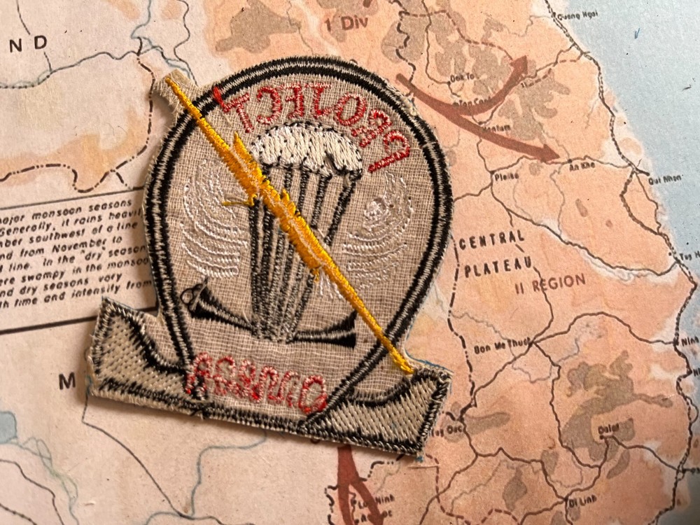 PATCH , USSF Operational Detachment SFOD B-50 Project OMEGA Vietnam War Patch