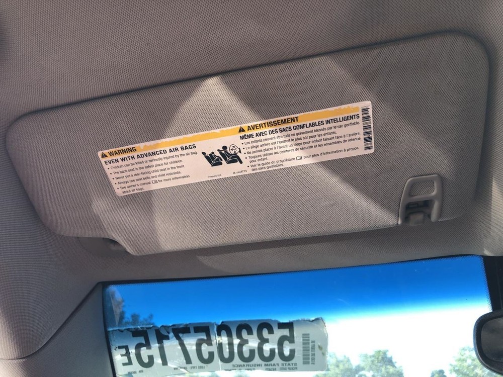 Sun Visor Left Driver  Fits 10-14 SRX 961523