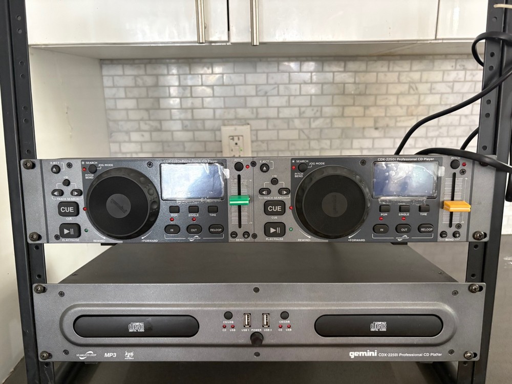 Gemini CDX-2250I Professional 2U Dual CD Player