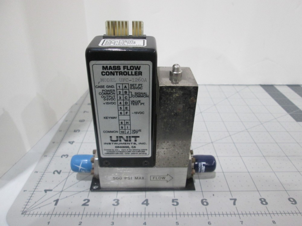 Unit, UFC-1260A, Mass Flow Controller, SIH2CL2, 500 SCCM, Used