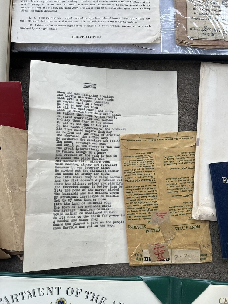 WW2 US Army 79th Infantry Division POW Grouping Stalag (Q949