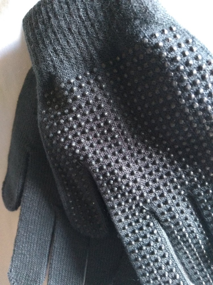 WEST LOOP GRIPPER LADIES GLOVES * * ONE SIZE ** WARM **GRAY