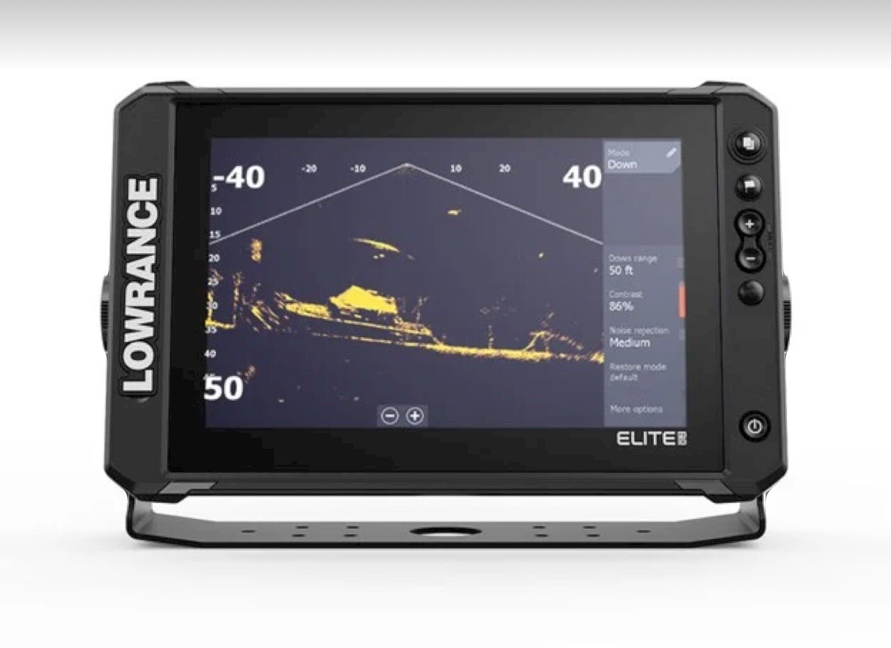 Lowrance Elite FS 12 Fishfinder Chartplotter Totalscan Transducer