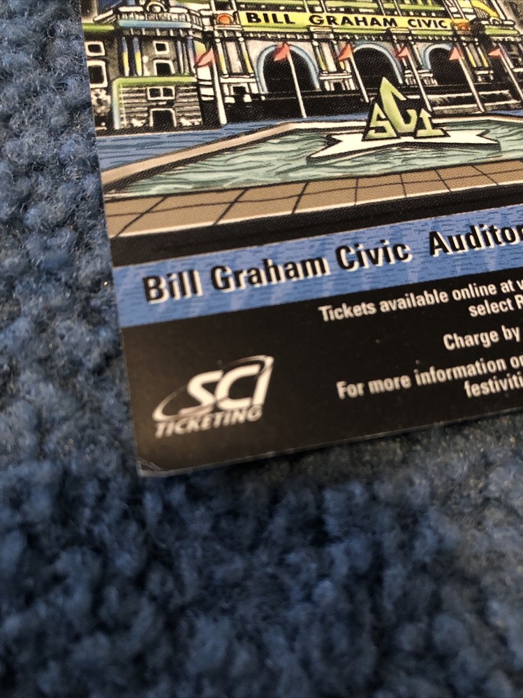 String Cheese Incident NYE 2001 Handbill New Year’s Eve SCI