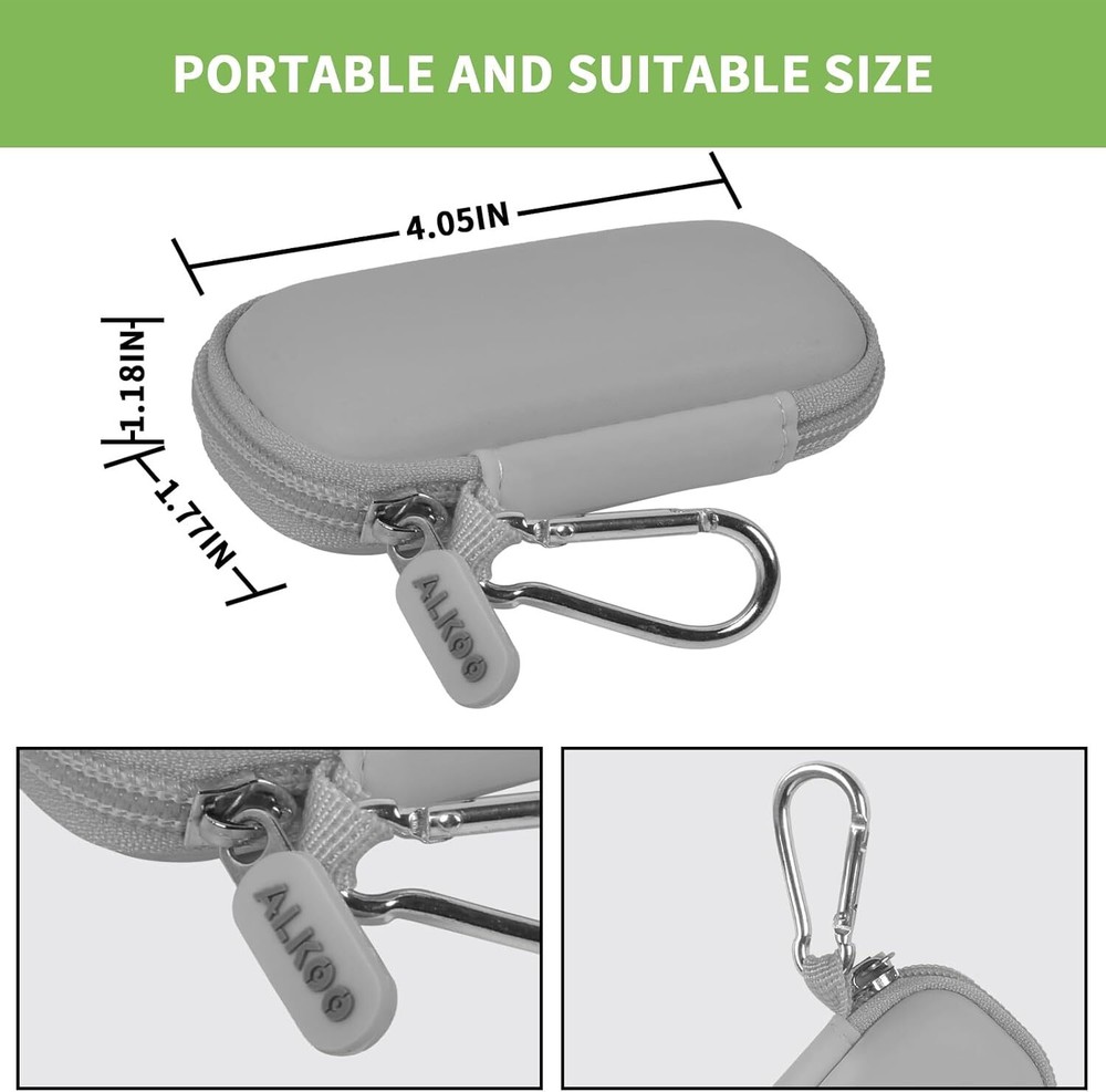USB Flash Drive Case, Thumb Drives/SD/Memory Cards/Stick/SDXC SDHC Grey