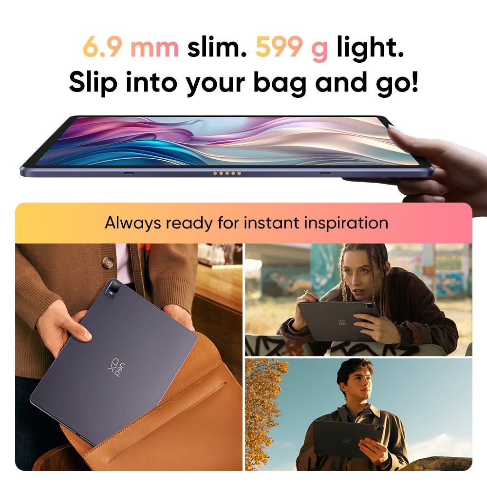 XP-Pen 12.2'' Wireless Magic Drawing Pad Display Bluetooth 16384 256GB ROM Used