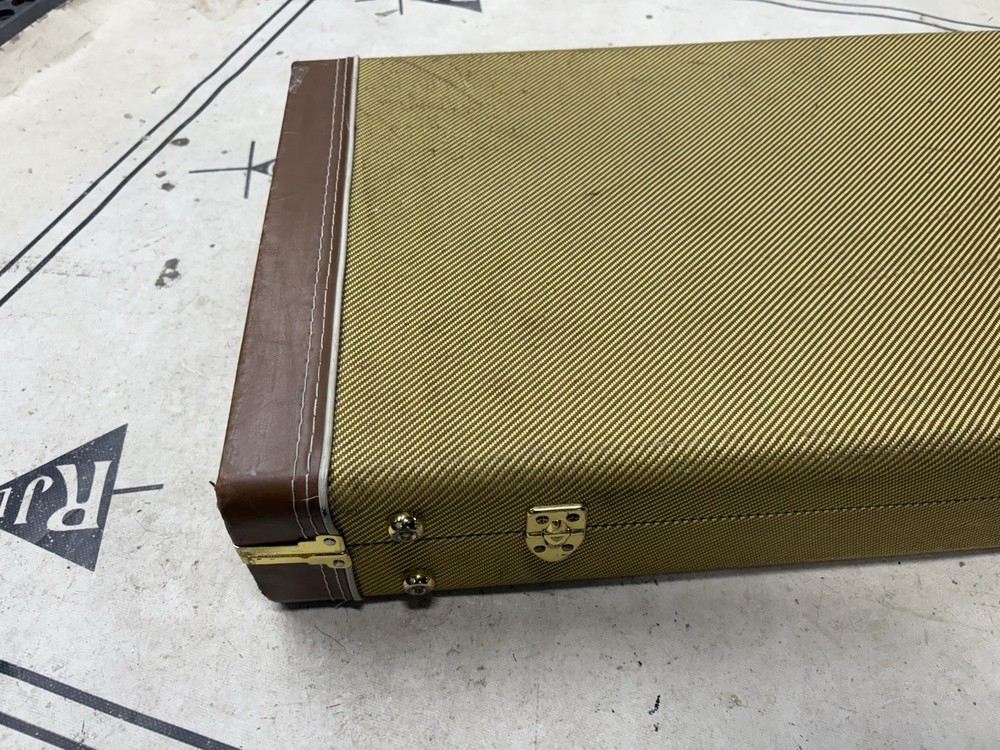 Universal Electric Guitar Hard Shell Case Tweed