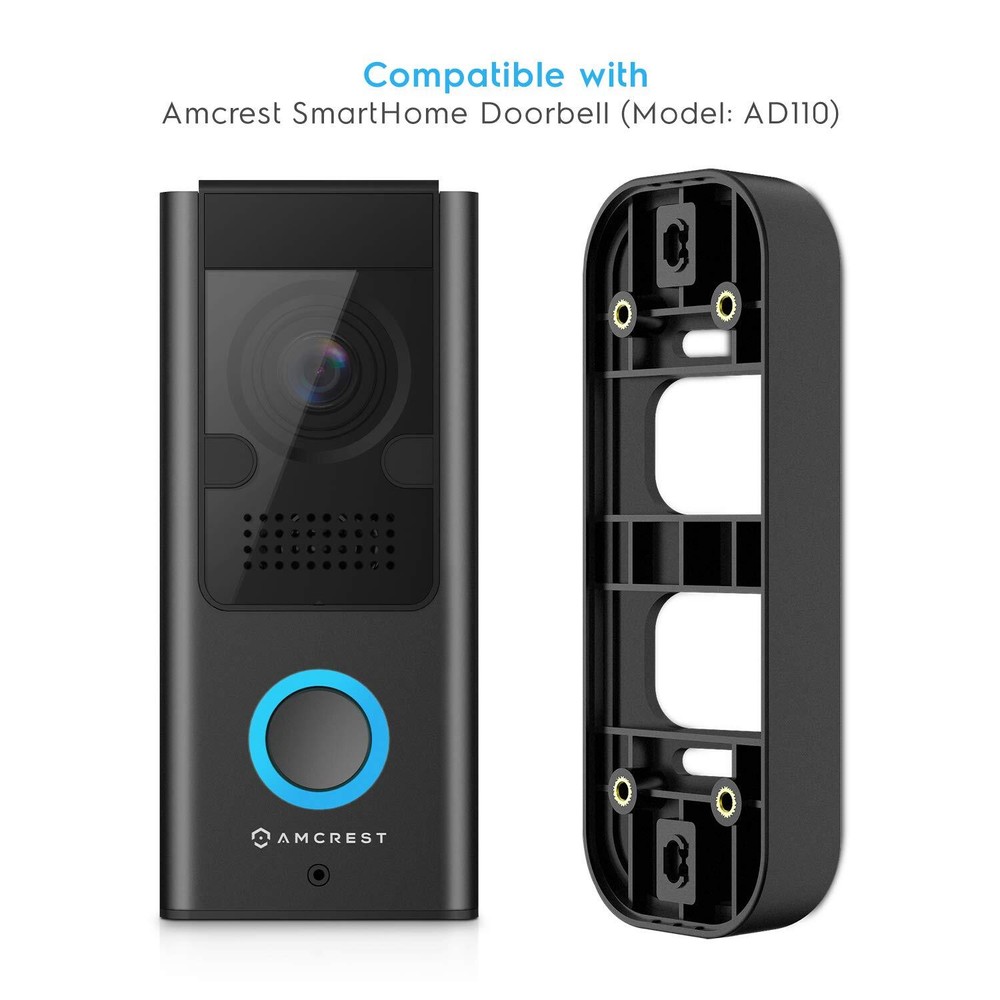 Amcrest Doorbell Adjustable Angle Mount Compatible with Amcrest SmartHome