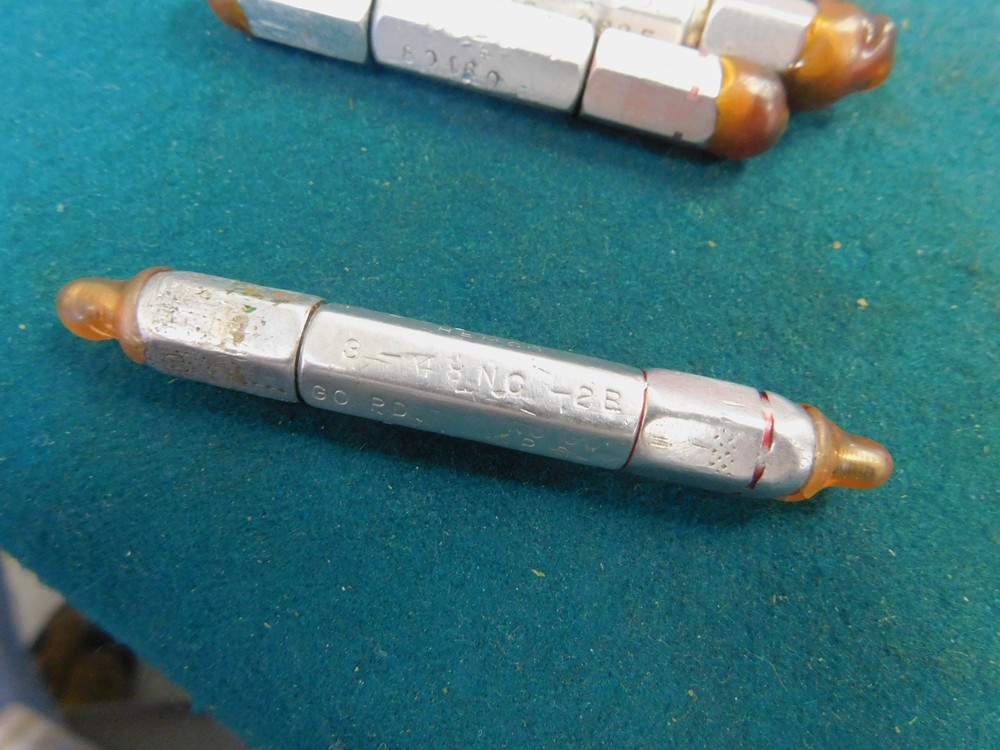 Go & No Go Thread Plug Gage Set 3-48 NC-2B