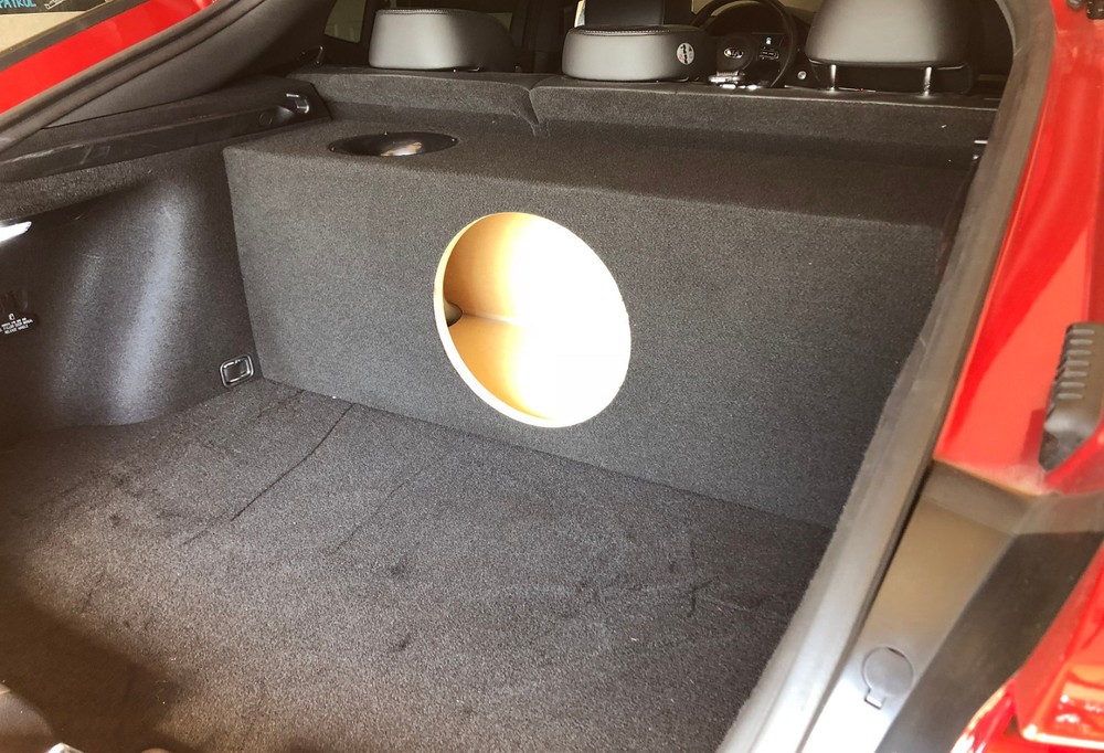 For a Kia Stinger - Custom Ported / Vented Sub Box Subwoofer Speaker Enclosure