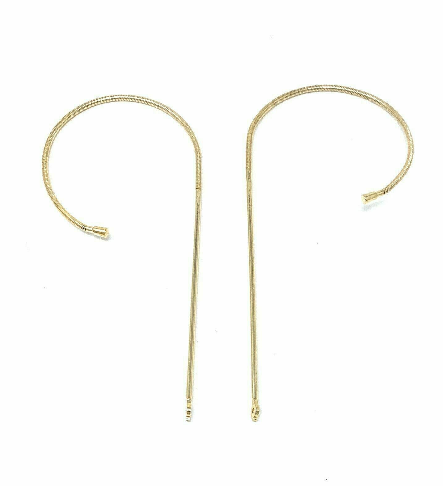 Gold Metal Cable Replacement Temples 155mm fits Aviator RB3025 3030 Sunglasses