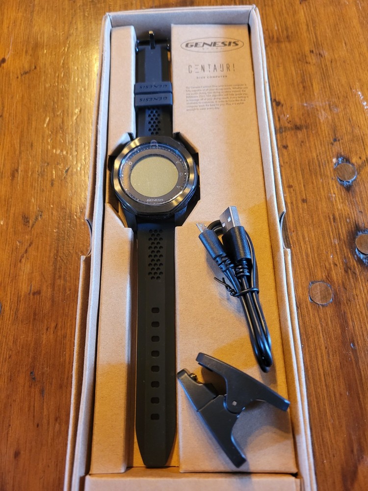 Genesis Centauri Dive Watch Computer. Brand New in box..