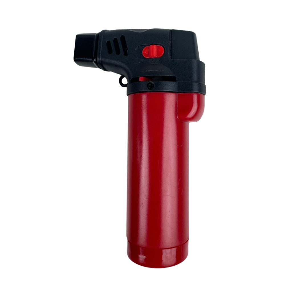 3 Pack Jumbo 4" Double Jet Flame Torch Gun Lighter Refillable Lockable Windproof