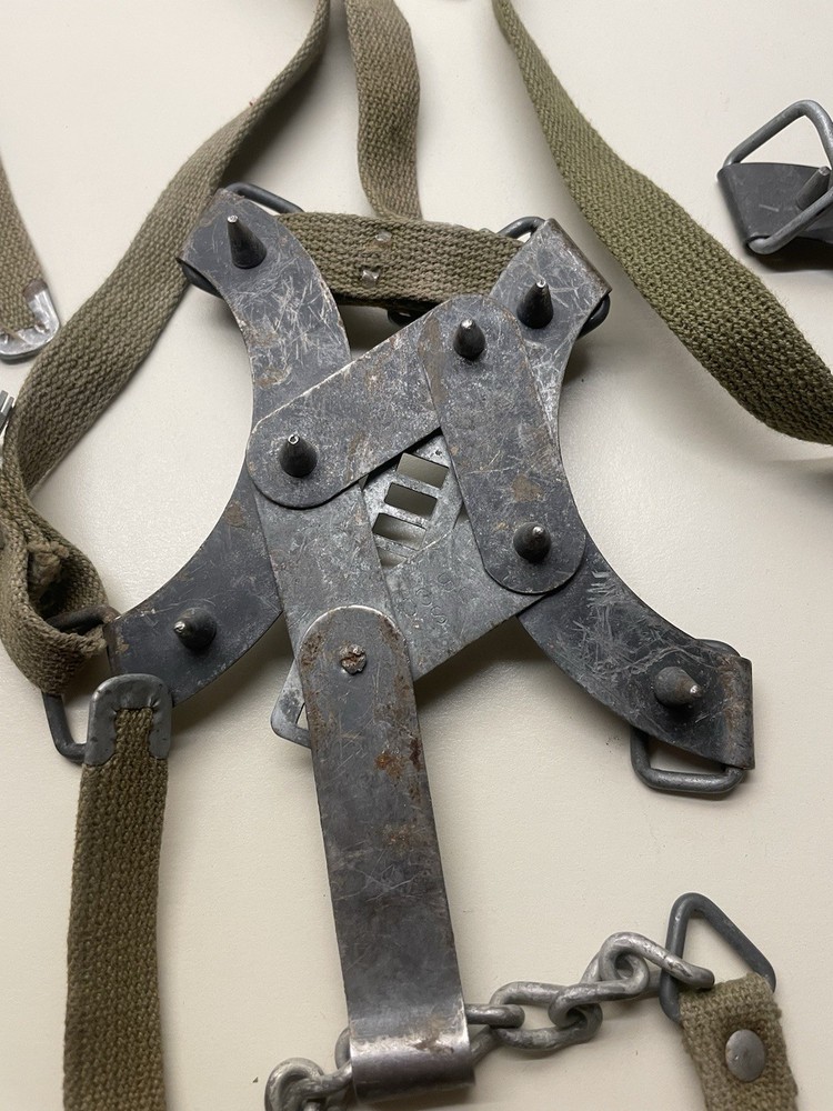 WW II US Army 10th Mtn. Mountain Division Crampon Ice Cleats Winco