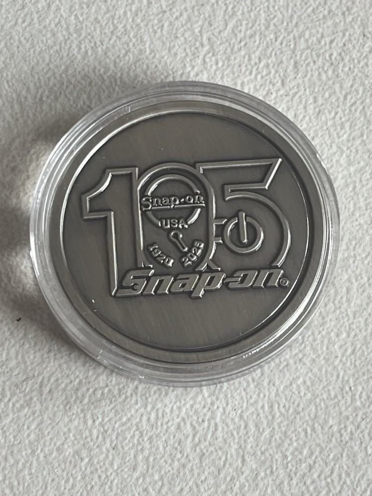 Snap-On Challenge Coin 105th Anniversary