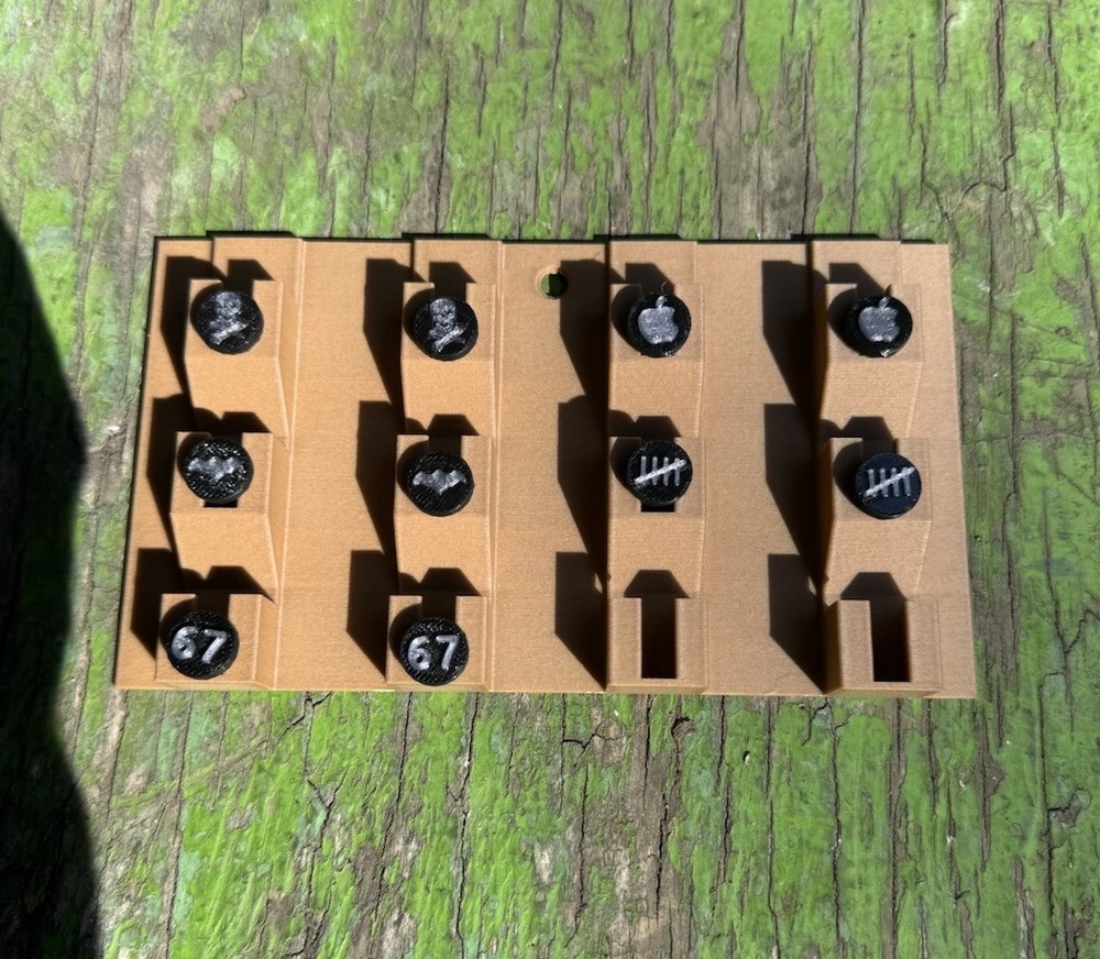 JT Proflex Plugs - 5 Pair Silver Set + Wall Display