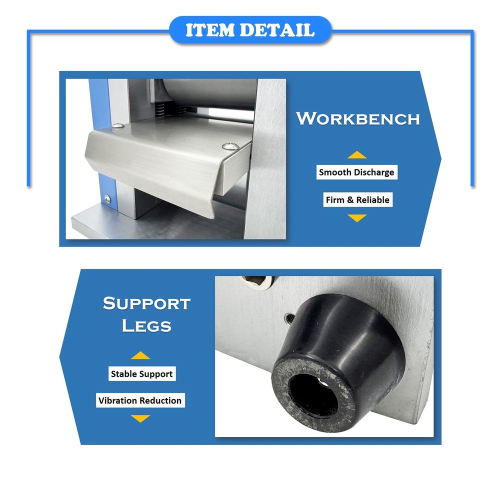 Manual Vertical Lab Electrode Sheet Calender Roller Press Machine 0~3MM