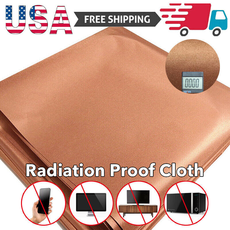 Pure Copper Faraday Fabric-EMF Protection RFID/EMI/RF Electromagnetic Shielding