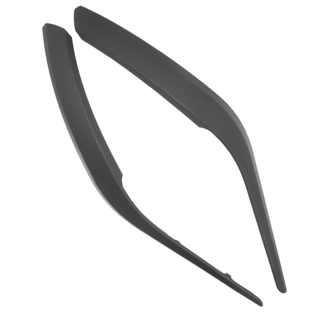 Left&Right Inner Door Handle Pull Panel Trim Black for 2010-2015 BMW X1 E84