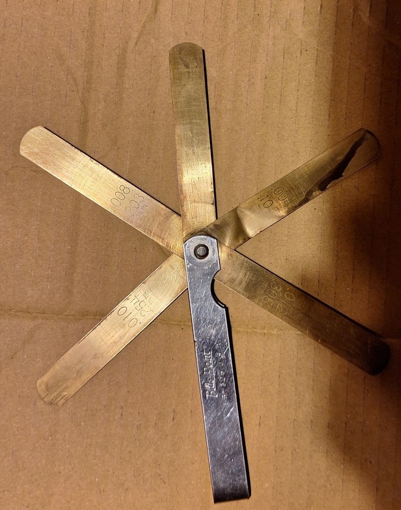 Blue Point Tools Brass Feeler Gauge