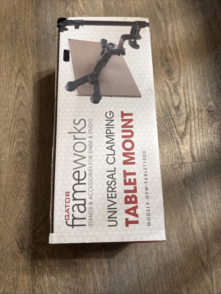 Gator Frameworks Universal Clamping Tablet Mount Model GFW-TABLET1000