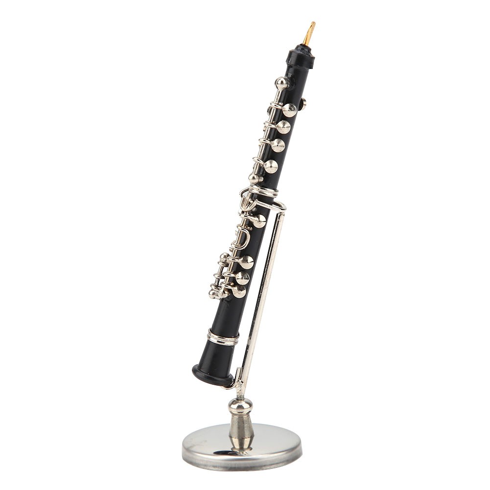 Mini Oboe Model Elegant Ornament For Music Lovers Easy To Use
