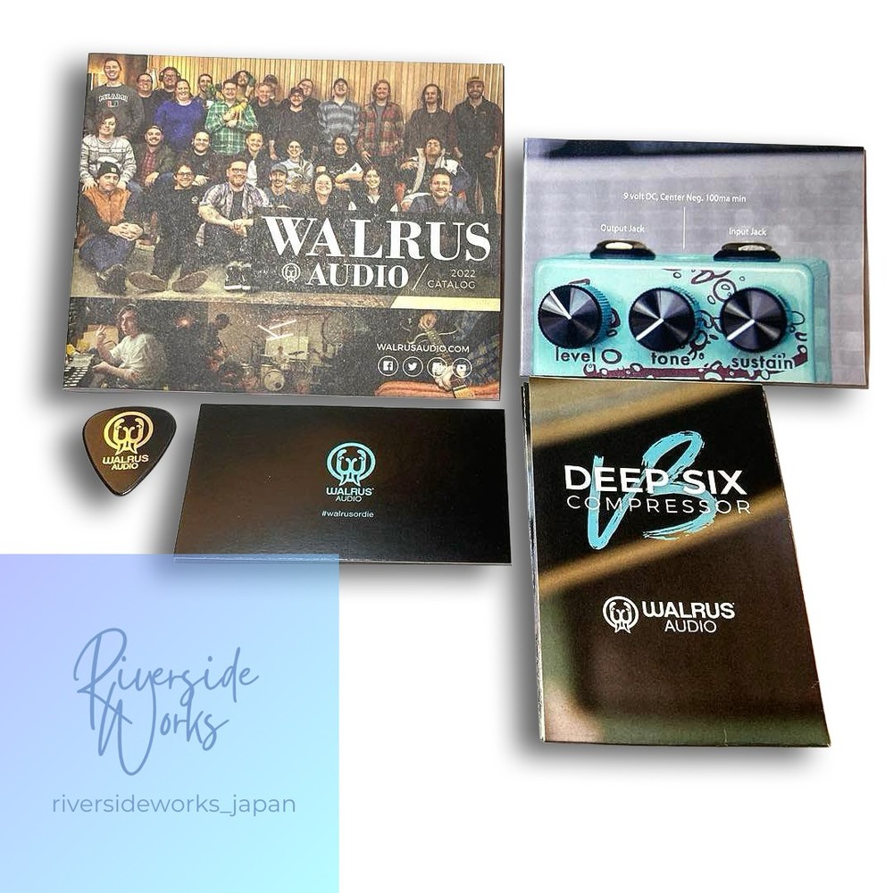 WALRUS AUDIO DEEP SIX Compressor V3 Mint