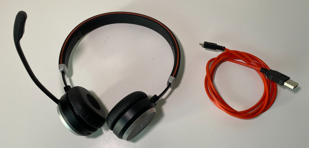 Jabra Evolve 65 HSC018W MS Stereo Wireless Bluetooth Headset