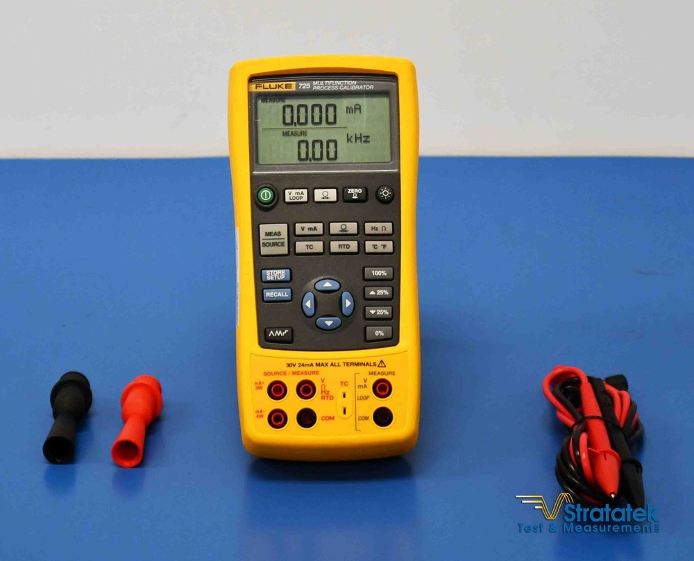 Fluke 725 Multifunction Process Calibrator - NIST Calibrated with Data