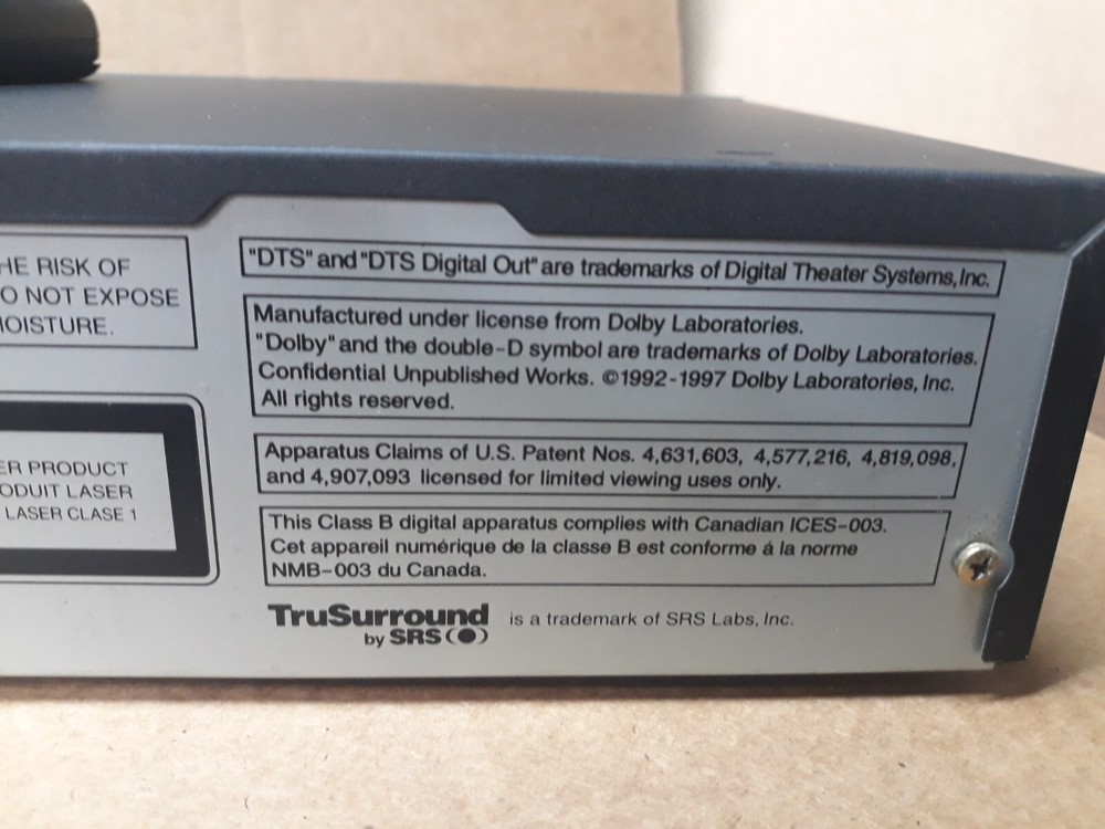 Sylvania DVD CD Player With Remote