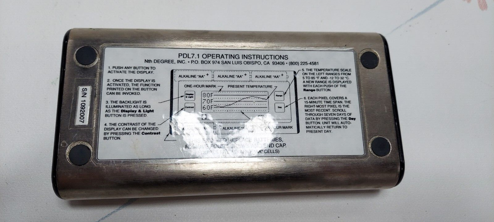Dwyer Pdl7.1 Data Logger Works