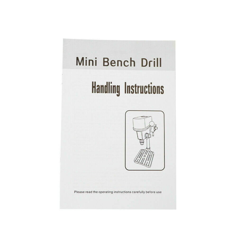 480W High Speed Portable Mini-Bench Drill Press Stand Precision Drilling Machine