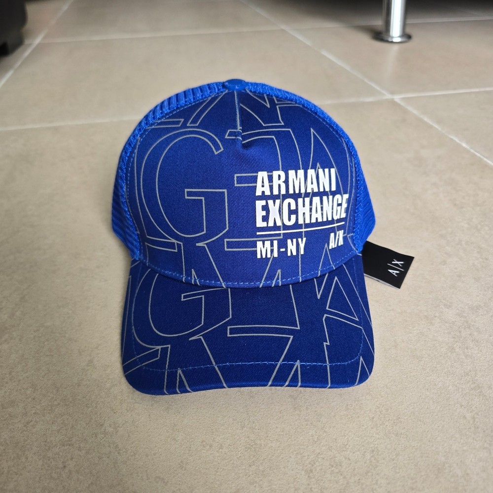 Armani Exchange Men's Cap Blue