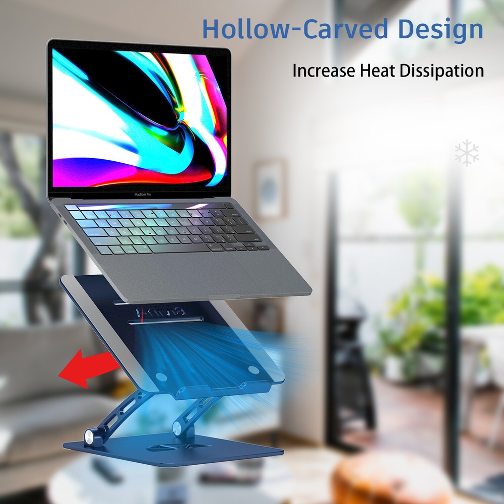 Portable Adjustable Notebook Table Bracket Stand Holde Folding Laptop Riser