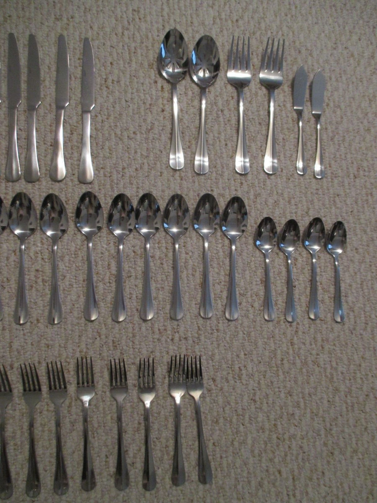 Pfaltzgraff Baguette Flatware 29 pc mixed set Simplicity??