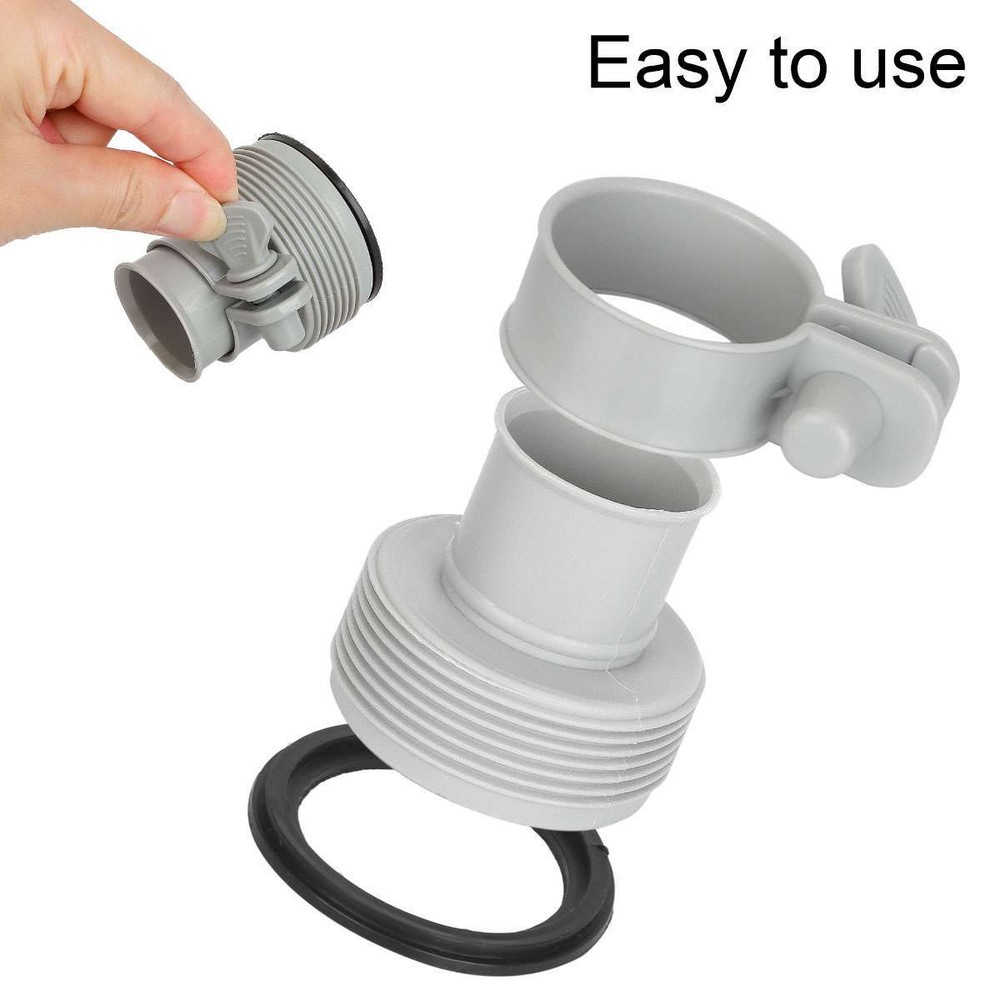 1/2/4PCS Intex Hose Adapter for Replacement Pool Filter Pump Conversion Fitting