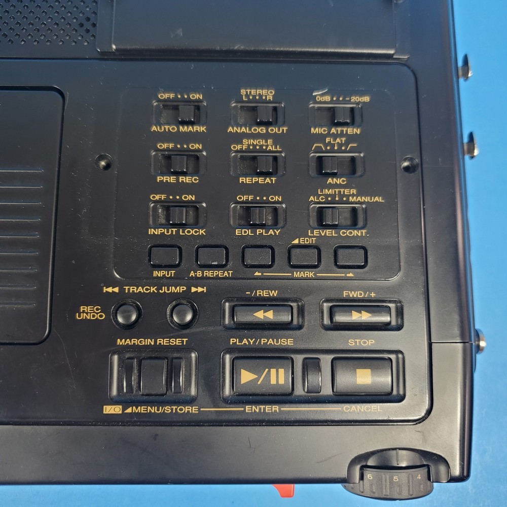 Marantz Solid State Recorder PMD670 U1B Power Cord play/pause Control Flash Card