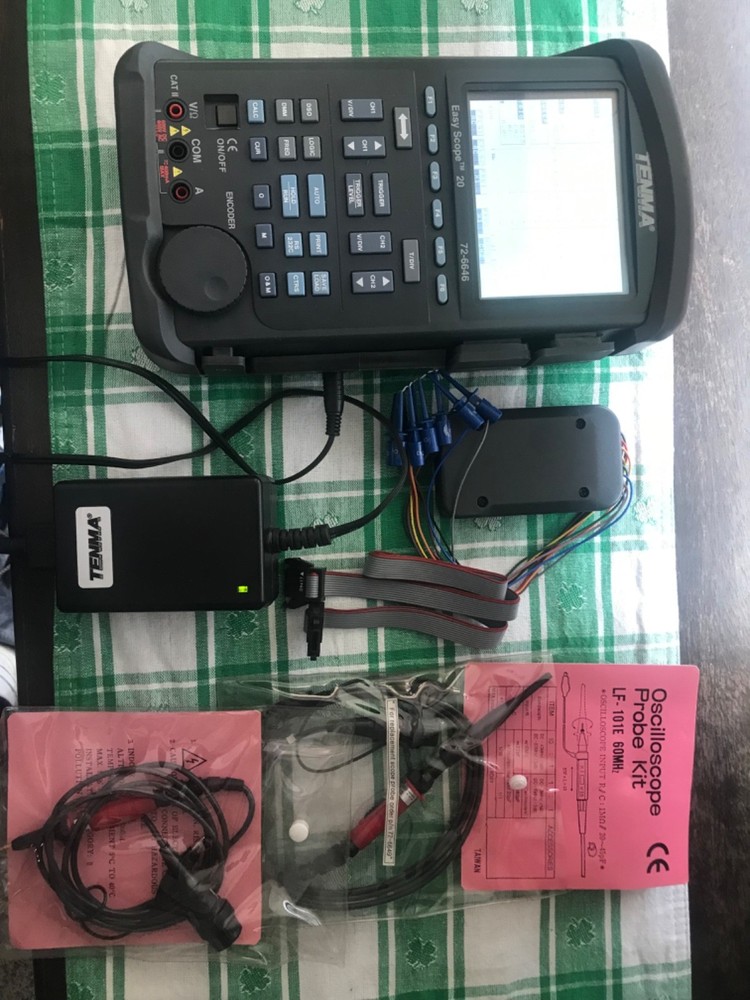 oscilloscope digital TENMA Easy Scope 20