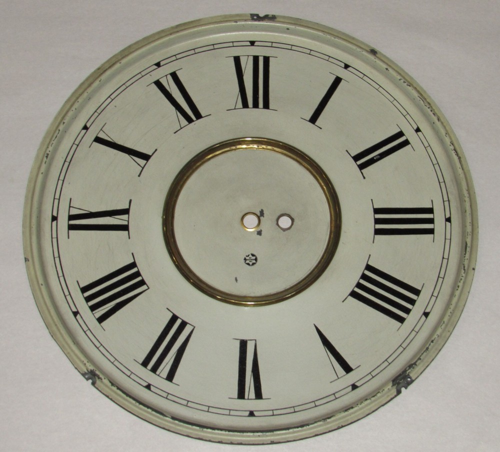 Antique New Haven Regulator Wall Clock 8-Day Time, Key-wind