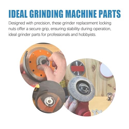 M14 Angle Grinder Locking Retaining Flange Nut Quick Clamping Nuts for Most