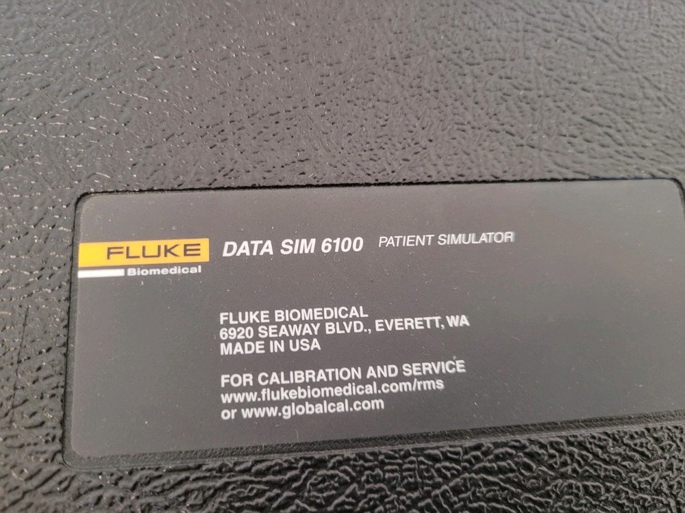 FLUKE DATASIM 6100 Patient Simulator