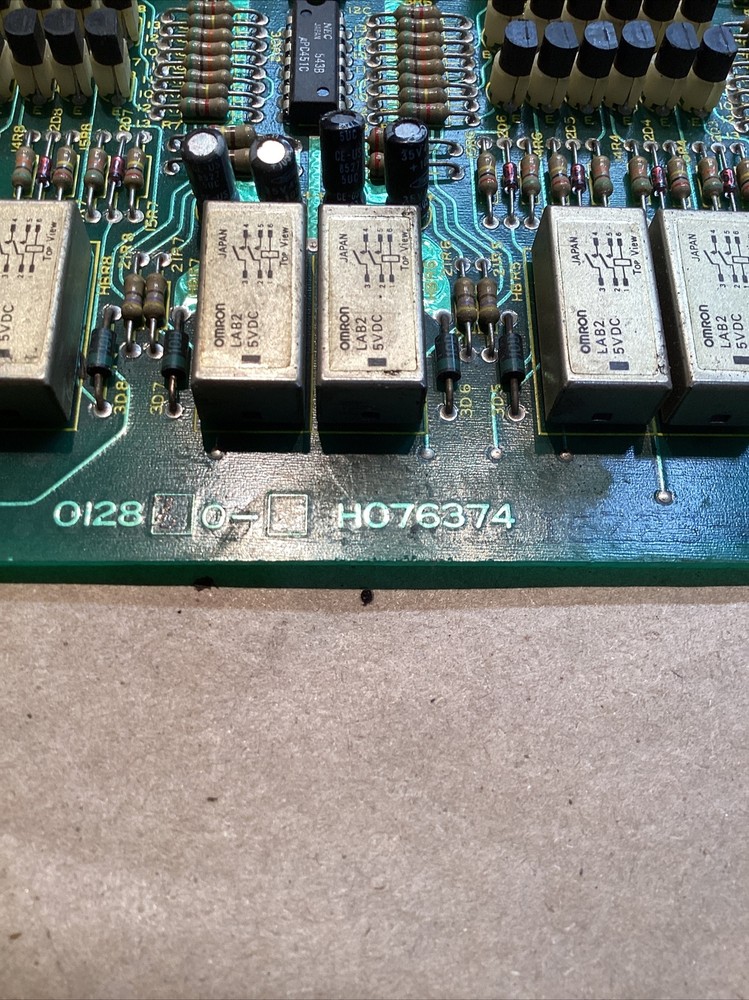 Shibaura H076374 PLC Circuit Board Module #259F24FML