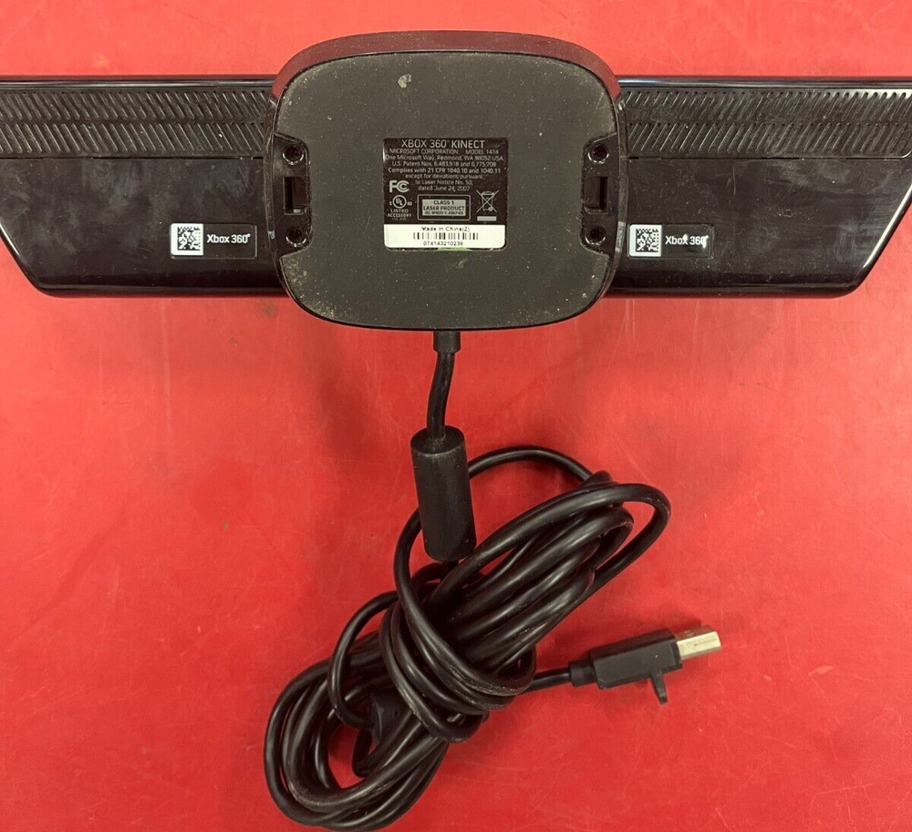 Microsoft Xbox 360 Kinect Sensor Bar Only - Black