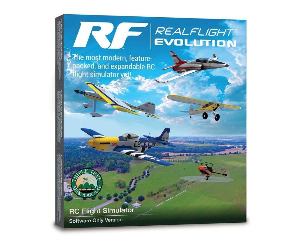 RealFlight Evolution RC Flight Simulator (Software Only) (Steam download)