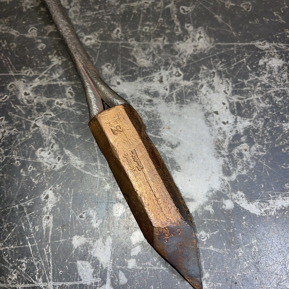 Antique Vintage Copper Tip Soldering Iron Blacksmith Tools