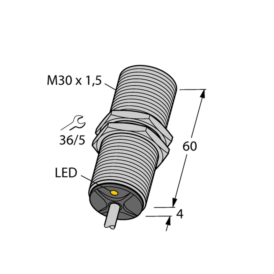 TURCK BI10-G30-AZ3X 4345400 Inductive sensor
