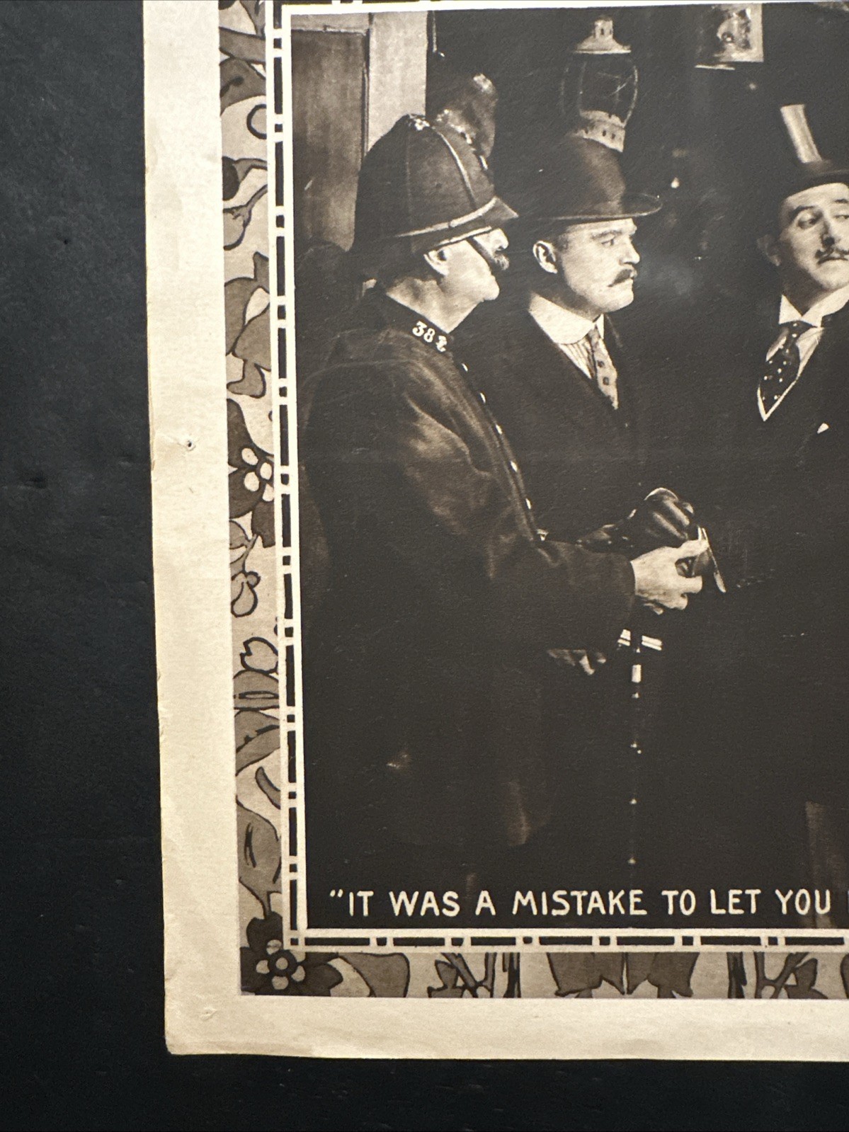 ANTIQUE ART CRAFT PICTURES/ PARAMOUNT “William Faversham” SILVER KING POSTER